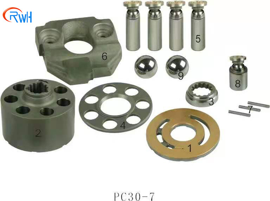 Части ISO9001 насоса частей PC30-7 KOMATSU мотора гидронасоса RWH